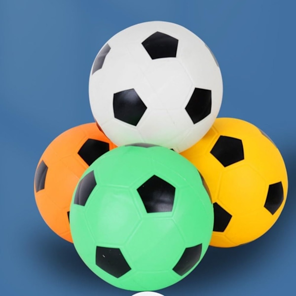 Handleshh Støjfri Fodbold Skum Bold GRØN 15 CM Grøn Green 6in