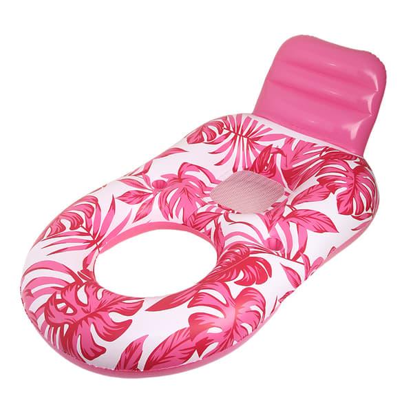 Populær Ahornblad Flydende Seng, Flydende Reol, Liggestol, Pink maple leaf floating rafts 140*90*70