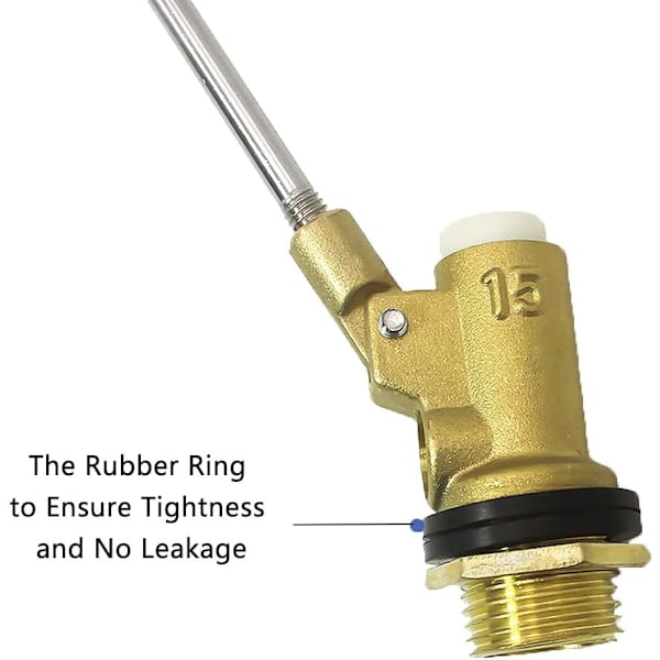 Rund flydeventil med kugleventil 3/4 tommer diameter flydesensor kugleventil til vandtankpumpe