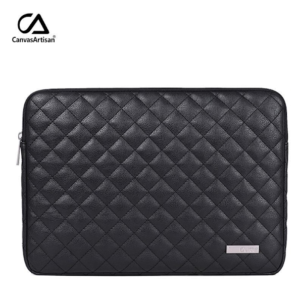 Datorväska datorfodral / fodral för laptop bärbar dator Svart 15 tum