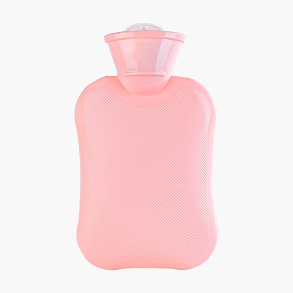 Kuum vesipullo 500/1000 ml Monitoiminen vesitäytteinen kädenlämmitin Käytännöllinen talvivaruste Rosa Pinkki Pink 500 ml