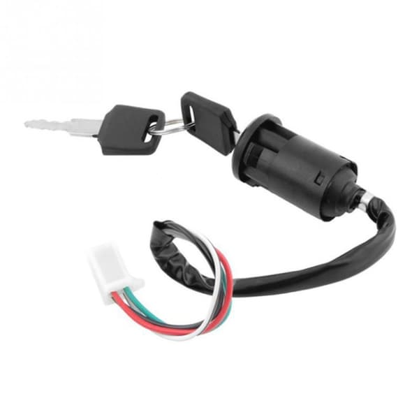 Ignition switch with 2 keys for motorcycle, ATV, dirt bike and g