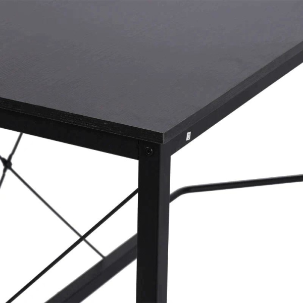 Rootz Skrivbord - Kontorsskrivbord - Spelbord - L Shape Skrivbord - Svart - 150 x 150 x 76 cm