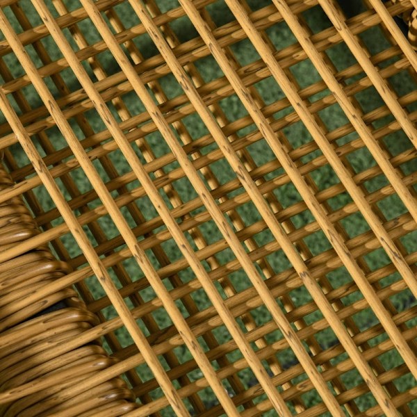 Rootz Polyrattan Havestole og skammelsæt - Udendørsmøbler - Terrassesæder - Justerbart ryglæn - Vejrbestandigt - Skridsikre fødder - 67W x 83D x 94H c