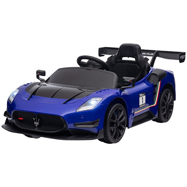 Rootz 12V Maserati GT2 lasten sähköauto - Lasten urheiluauto - Ajo-ajoneuvo - Endless Fun - 115cm x 60cm x 45cm