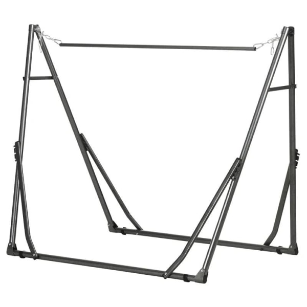 Rootz riippumatoteline - 2-in-1 riippumatoteline - Säänkestävä - Kuivausteline - Musta - 290cm x 92cm x 88cm
