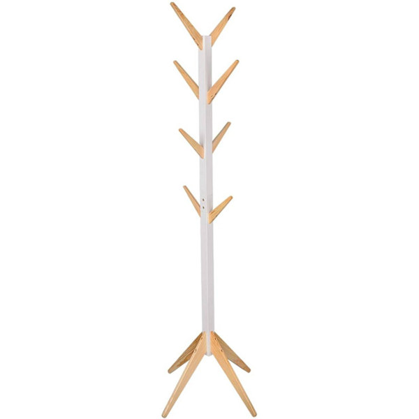 Rootz Klädställ - Stående klädhängare - Garderobsställ - Massivt trä - Robust - Utrymmesbesparande - 180cm x 43cm x 43cm