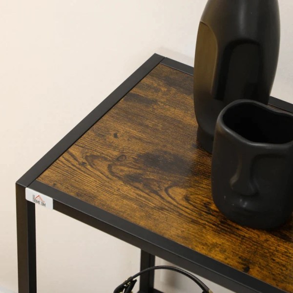 Rootz Hylde - Konsolbord - Industrielt design - 4 hylder - Ståls
