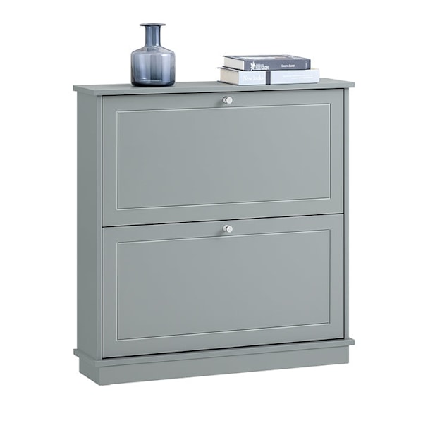 Rootz Shoe Storage Cabinet - Shoe Organizer - Entryway Shoe Rack - Robust Wall -Mountable - 76x79x18cm