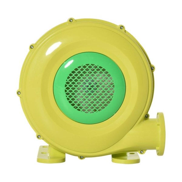 Rootz fläktpump - elektrisk luftpump - luftpump - 450W luftpump - gul/grön - 35 x 26 x 33,5 cm