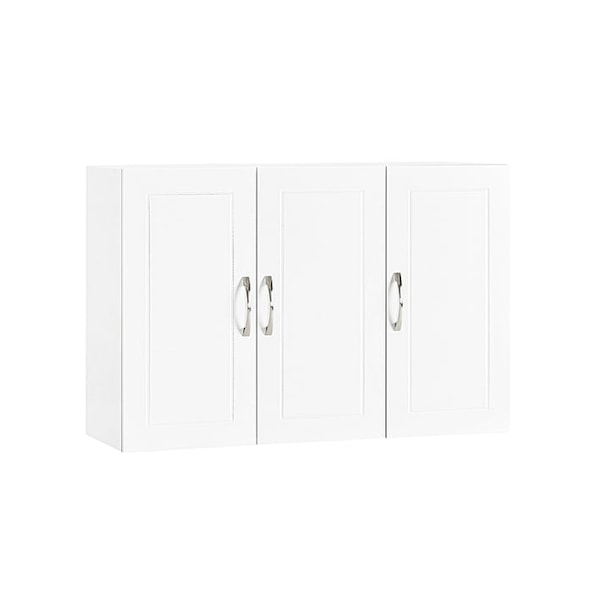 Rootz Kylpyhuoneen seinäkaappi - Säilytyskaappi - Alakaappi - MDF-materiaali - 36kg Paino Kapasiteetti - 90cm x 60cm x 30cm