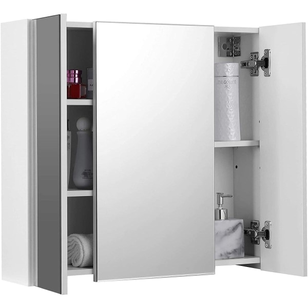 Rootz Spejlskab - Badeværelsesskab - Opbevaringsskab - Vægmonter