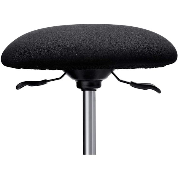 Rootz Pall - Bordspall - Höjdjusterbar - Ergonomisk - Roterbar - Anti-Slip - Svart