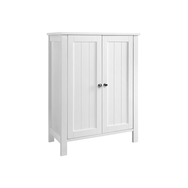 Rootz-kylpyhuonekaappi - Säilytysyksikkö - Järjestäjä - MDF-levy - Valkoinen - 60cm x 80cm x 30cm - 87cm x 36cm x 19cm - 12,4kg - 1 x lisävarustekassi
