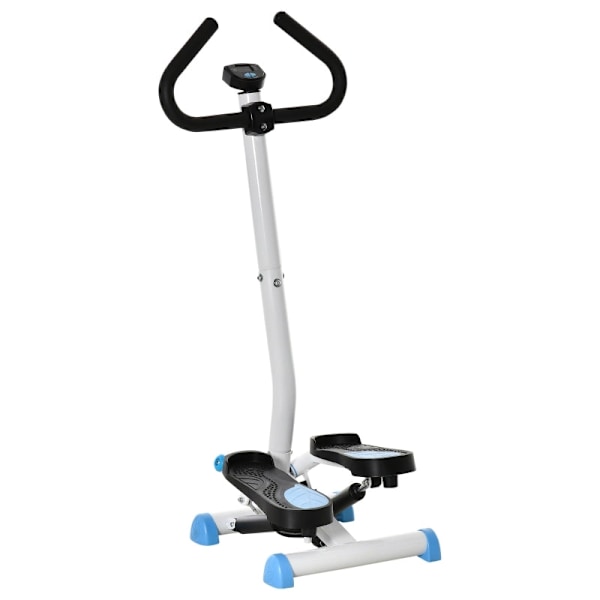Rootz Stepper - Bentränare - Vader, lår - Underkroppsträning - Stålram - LCD-skärm - Halkfria pedaler - 55cm x 44cm x 108cm