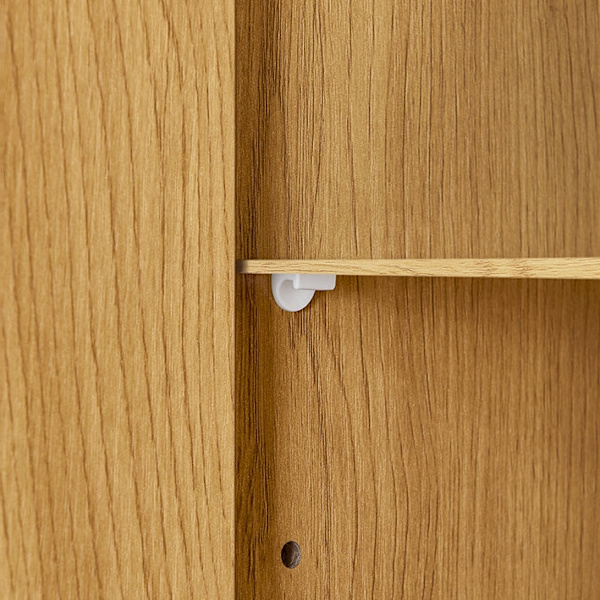 Rootz badeværelsesopbevaringsskab - Skab under vask - Organizer - Justerbar hylde - MDF,E1 - PB,E1 - Vægt 13,8 kg - 60 cm x 60 cm x 35 cm