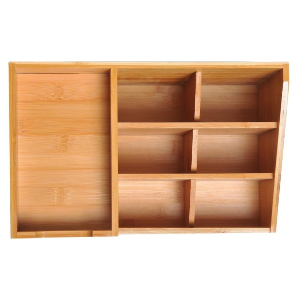 Rootz Desk Organizer - Bruin - Bamboe - 12,99 cm x 8,07 cm x 6,1 cm