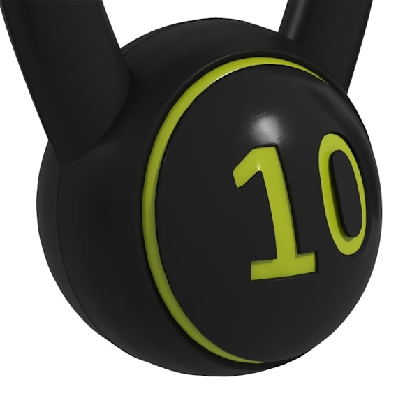 Rootz SPORTNOW Kettlebell Sæt - Styrketræningsvægte - Fitnessudstyr - Ergonomisk håndtag - Slidstærkt plastik - 2,2 kg, 4,5 kg, 6,8 kg - 16 cm x 12 cm