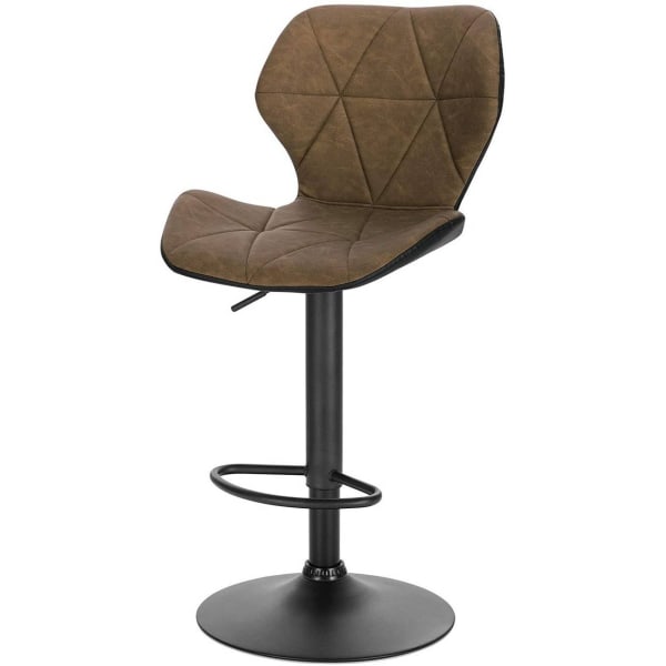 Rootz justerbare barstole - Bordskamler - Drejestole - Høj komfort - Moderne design - Holdbar bygning - 90-112 cm x 47 cm x 39 cm