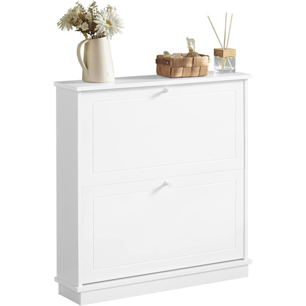 Rootz 2 skuffer Skoskab - Skostativ - Opbevaringsskabsorganisering - B76 x D18 x H78cm