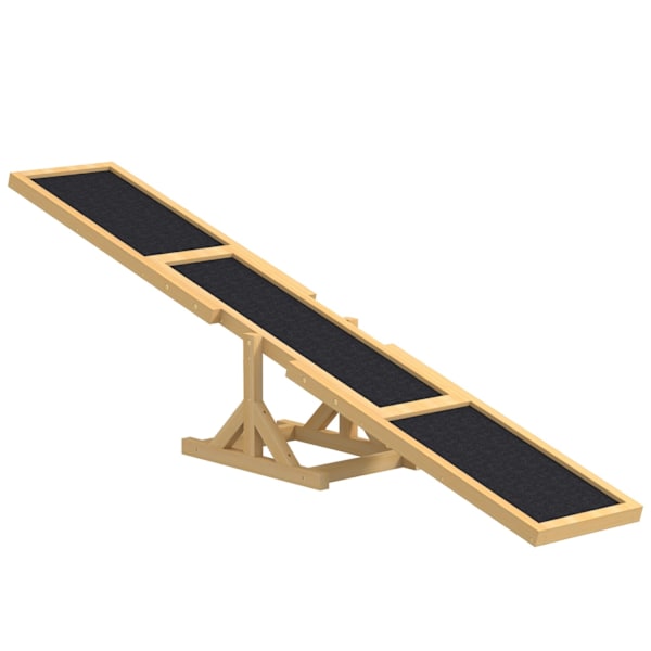 Rootz Dog Rocker - Agility Trainer - Dog Bouncer - Not -Slip Surface - 180 cm x 30 cm x 30 cm - Holder op til 50 kg