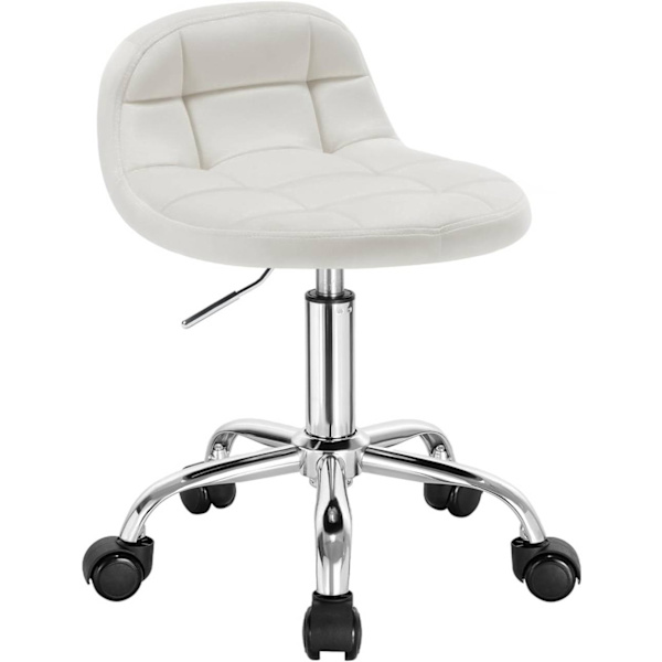 Rootz Velvet Office Pall - Justerbar skrivbordsstol - Vridbar sits - Bekväm, Ergonomisk, Hållbar - 56,5 cm-68 cm x 38 cm x 31 cm