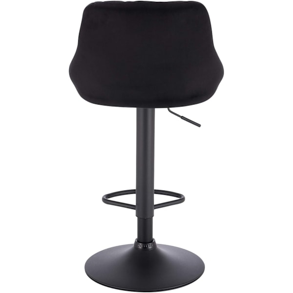Rootz 2 baarijakkaran setti - Velvet-tasotuolit - Säädettävät ja kääntyvät jakkarat - Mukavat, vakaat, kestävät - 35cm x 38cm Istuin, Korkeus 60cm-82c