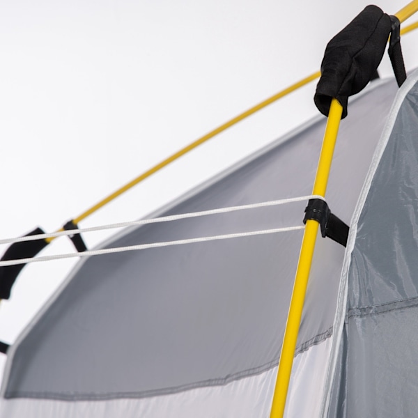 Rootz Family Camping -telt - Domo -telt - Pop -up -telt - Vandtæt og letvægt - 2,4L x 2,4W x 1,99h m - Let opsætning og godt ventileret