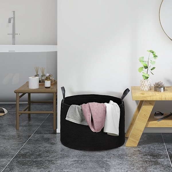 Rootz Tvättväska - Klädkorg - Korg - Kemikaliefri - Ø56cm x 35,5cm - 88L Kapacitet