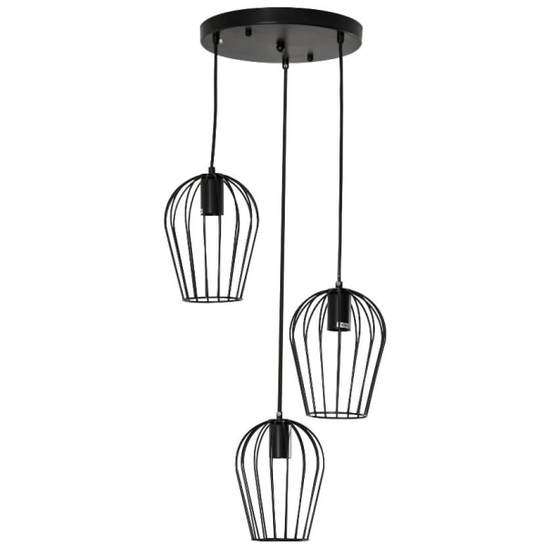 Rootz hængelampe - loftslampe - burdesign - tre lamper - lysekro