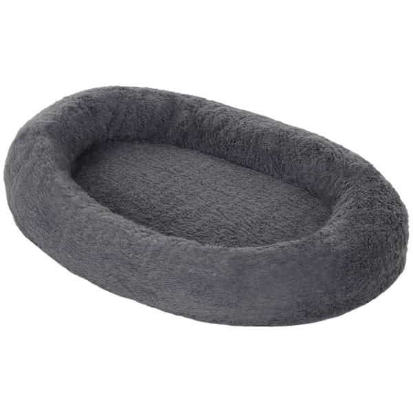 Rootz Dog Bed - Pet Couch - Washable Covers - Dual Comfort - 175cm x 115 cm x 35 cm, grå