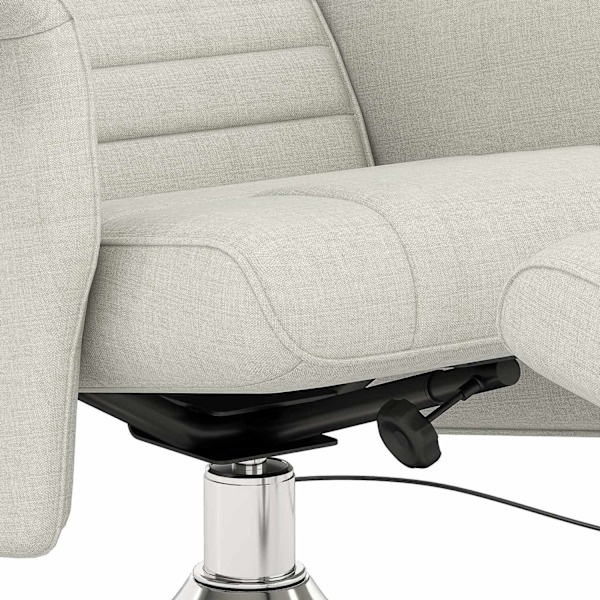 Rootz -massagestol med afføring - hvilestol - afslapningsstol - 8 -punkts vibration - 78 cm x 95 cm x 88 cm
