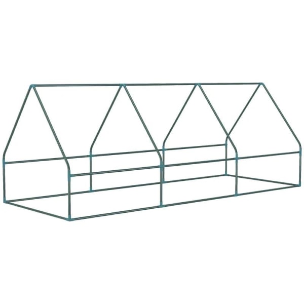 Rootz Mini Greenhouse - Väderbeständig - Roll Up Window - Grön -