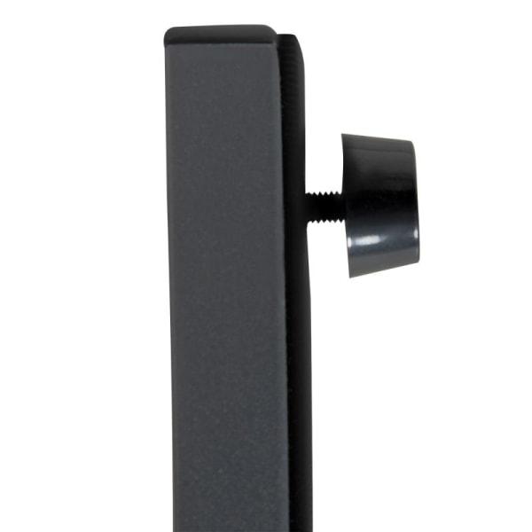Rootz gungstol - Vadderad knäppning - PE-rotting - Stål - Brun + Grå - 75L x 103W x 96H cm