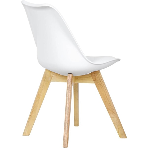 Rootz matstol - Ergonomisk stol - Bekväma sittplatser - Högdensitetsskum - Stabil - Golvsäker - Enkel montering - 82 cm x 48 cm x 40,5 cm