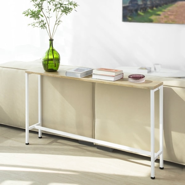 Rootz Vintage Console Bord - Hallbord - Sideboard - MDF och metall - Robust, utrymmesbesparande, Non-Wobble Design - 120cm x 65cm x 20cm