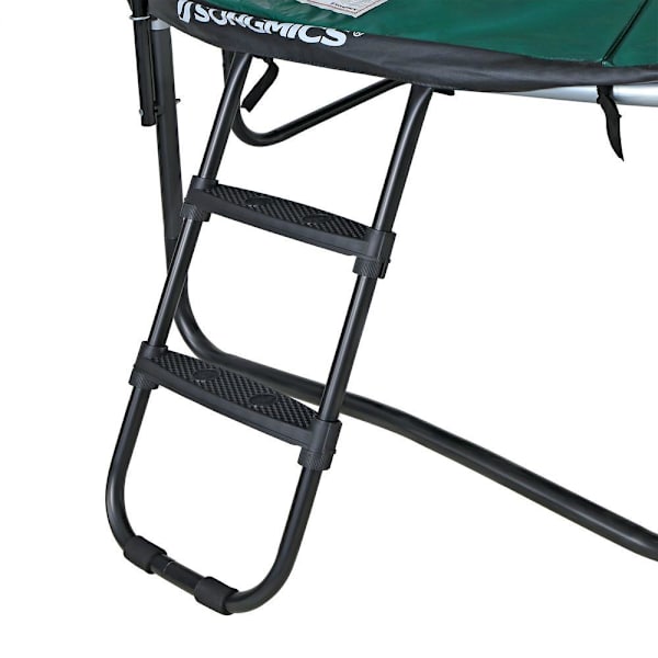Rootz Trampolinstige - Trampolinstige med brede trin - Trampolintrin - Trampolintilbehør - Justerbar trampolinstige - Skridsikker trampolinstige - Pul