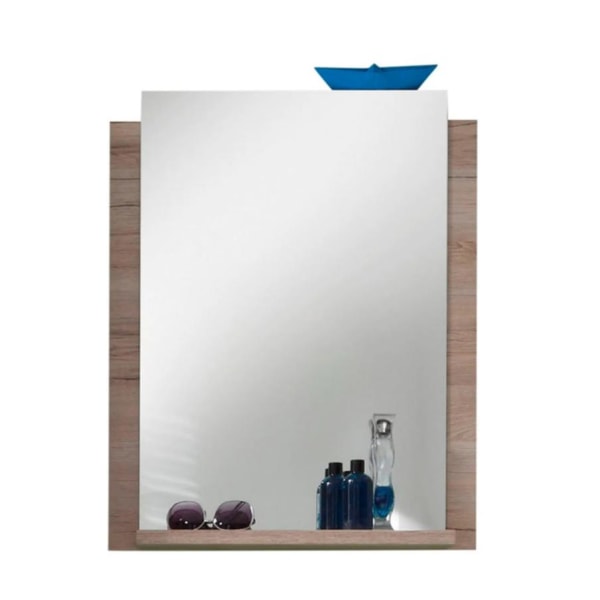 Rootz badrumsspegel - väggspegel - Bruin - 60 x 75 x 15 cm