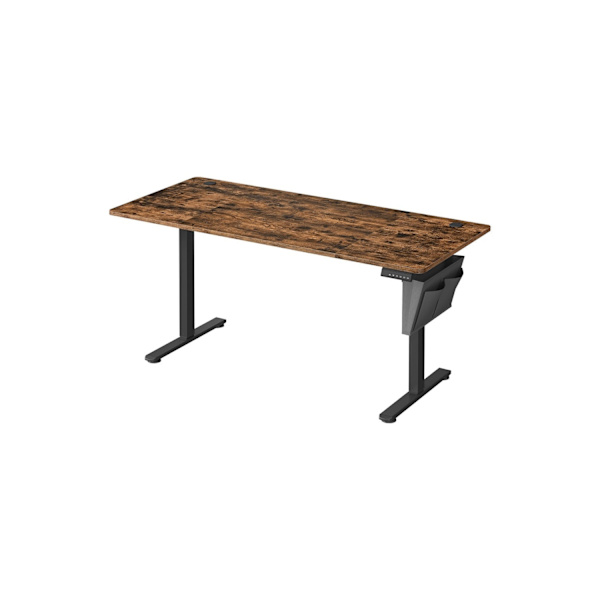 Rootz elektrisk stående skrivebord - Justerbart skrivebord - Sit Stand-skrivebord - Spånplade - Stål - Oxford klud - 60cm x 160cm x (72-120)cm