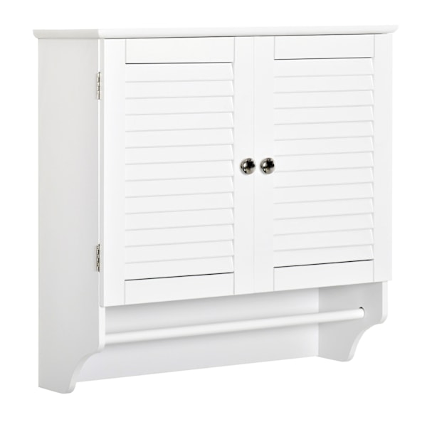 Rootz Badrum Väggskåp - Vägglagring - Hängande arrangör - Elegant design - 60L x 23W x 60H cm