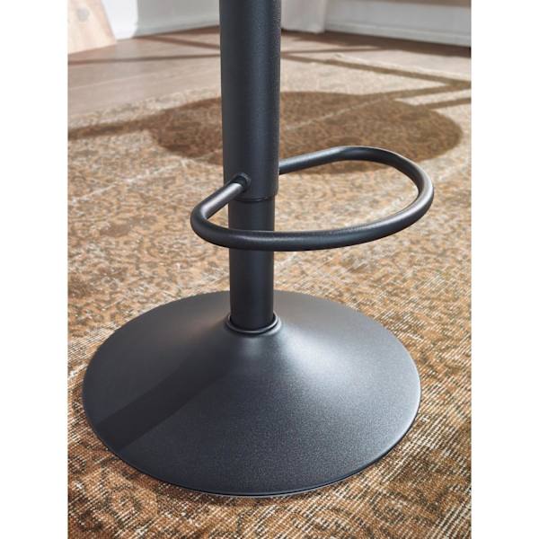 Rootz baarijakkara - Jakkara - Baarituoli - Metallijakkara - Musta - Bistrojakkara - Max 100 kg - Silitysrauta