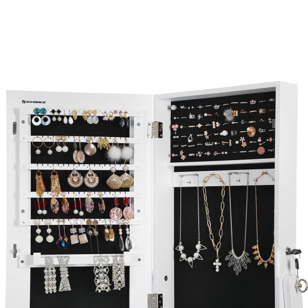 Rootz Smyckesskåp - Smyckesskåp med helspegel - Smycken med fler