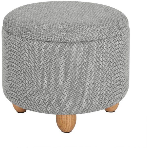 Rootz multifunktionel osmannisk - Opbevaringsskammel - Sofabord - Komfortable siddepladser - Alsidigt design - Holdbar konstruktion - 39 cm x 33 cm