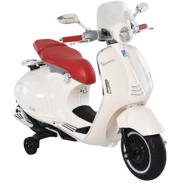 Rootz Electric Vehicle - Children's Vehicle - Children's Motorcycle - Electric Motorcycle With Mp3 Music Lighting - White - 108 x 49 x 75 cm