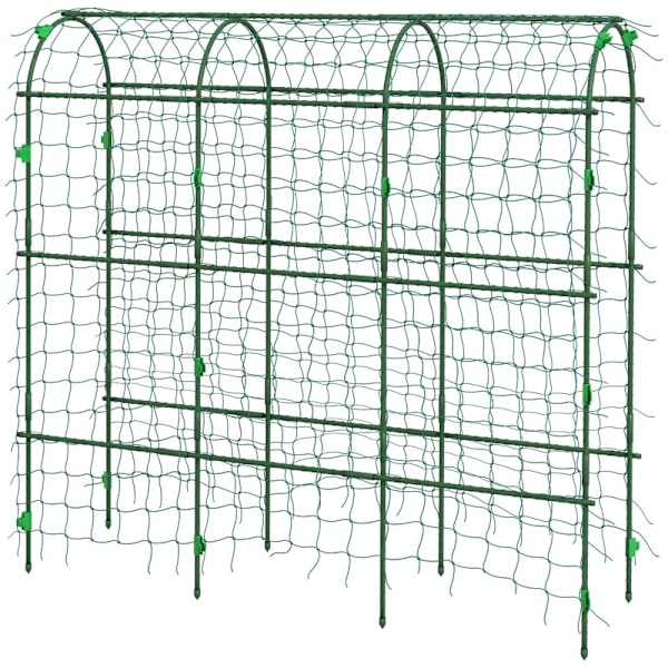 Rootz Large Arch Bird Net - Klätterbåge - Trädgårdsspaljé - Enkel montering - Slitstarkt stål - 43cm x 182cm x 183cm
