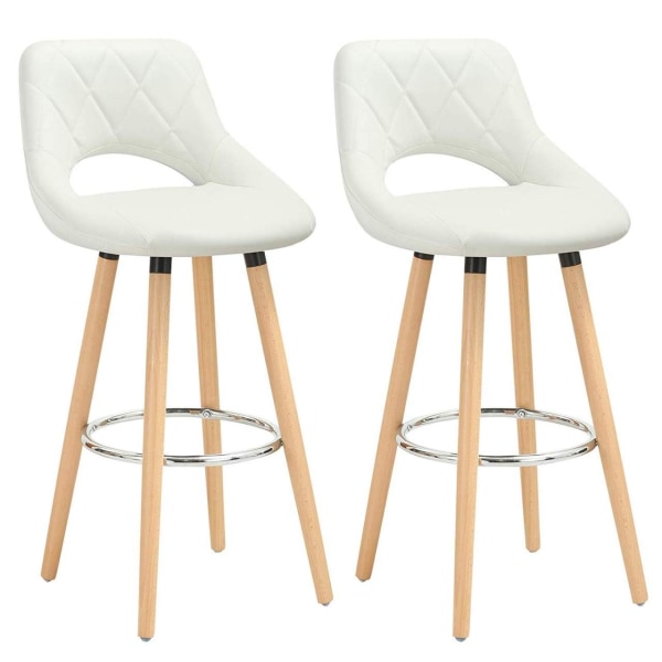 Rootz Set med 2 barstolar - Bänkstolar - Barnstolar - Ergonomiskt stöd - Enkel montering - Hållbar design - 43cm x 40cm x 96cm