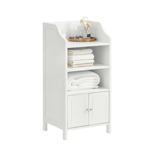 Rootz badeværelses kommode - Opbevaringsskab - MDF Organizer - 41cm x 86cm x 36cm - Tipbeskyttelse - Robust design