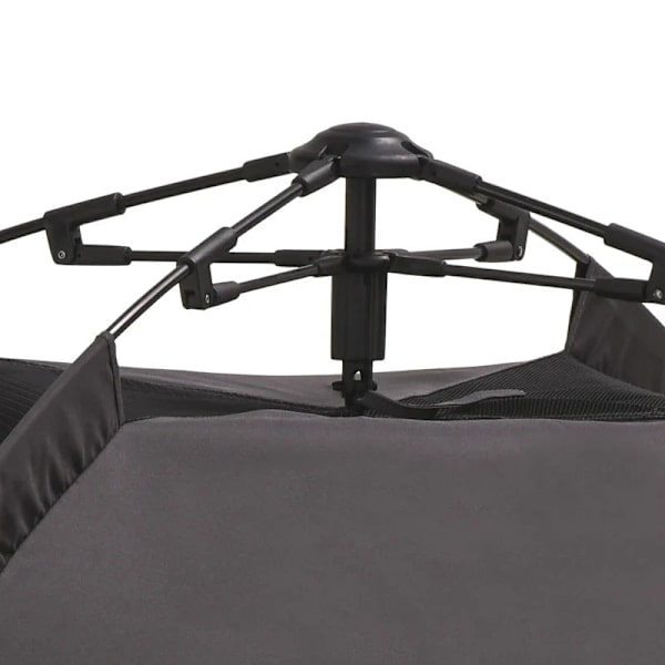 Rootz Pet Telt - Hundetelt - Udendørs dyretelt - Jordspyd + Transporttaske - Grøn + Sort - 110cm x 110cm x 85cm