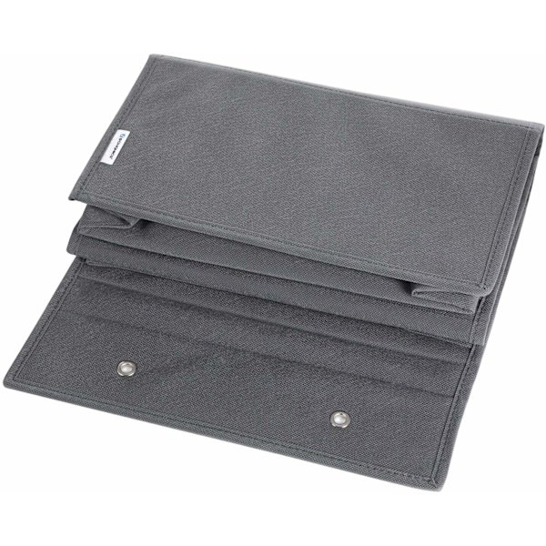 Rootz Door Organizer - Hängande - 4 fack - Förvaringsutrymme - Grå - Plast - Kartong - 33,5 x 12 x 100 cm