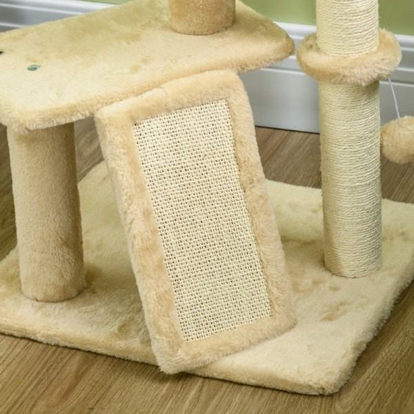 Rootz Cat Tree Tower - Skrapstolpe - Klätterställning - Cat Condo - Sisal repstolpar - 45cm x 40cm x 116cm